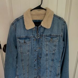 sherpa jacket zara